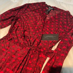 Women’s Heart Patterned Robe